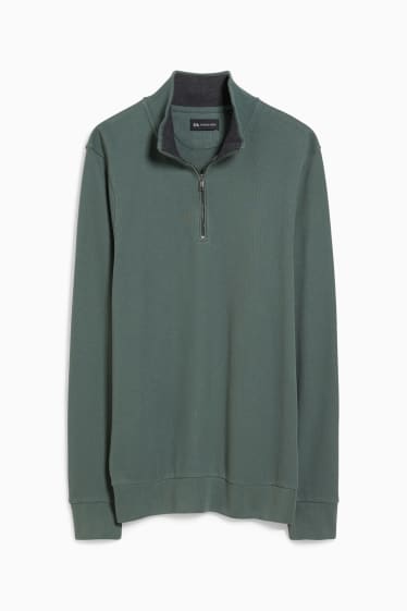 Heren - Sweatshirt - groen