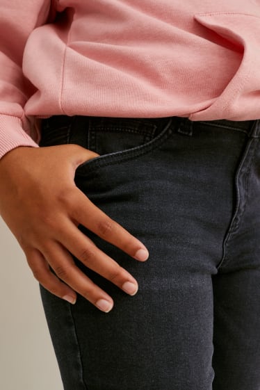 Children - Extended sizes - skinny jeans - denim-dark gray