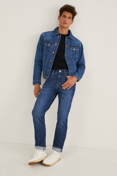 Mężczyźni - Straight jeans - LYCRA® - dżins-ciemnoniebieski