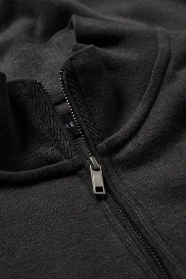 Hommes - Sweat - gris anthracite