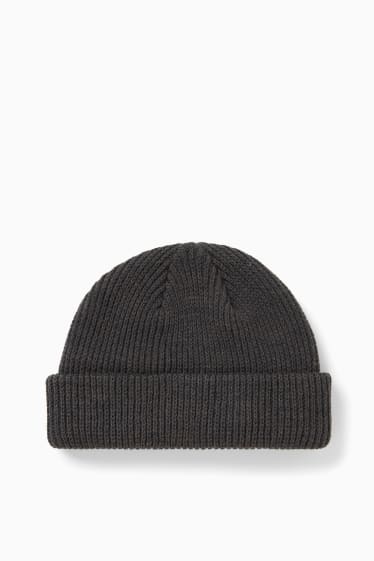 Hombre - CLOCKHOUSE- gorro de punto - gris oscuro