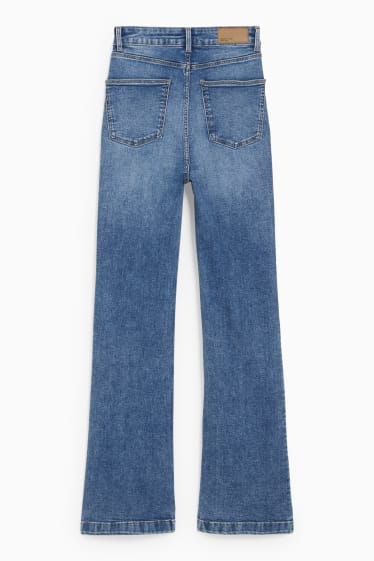 Femmes - Flare jean - high-waist - LYCRA® - jean bleu