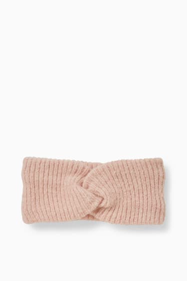 Children - Headband with knot detail - rose