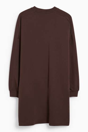 Donna - CLOCKHOUSE - vestito di felpa - marrone scuro