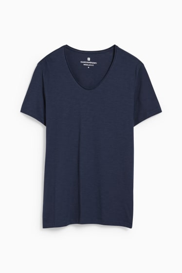 Uomo - CLOCKHOUSE - T-shirt - blu scuro
