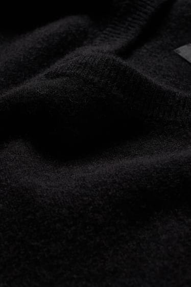 Men - Cashmere jumper - black