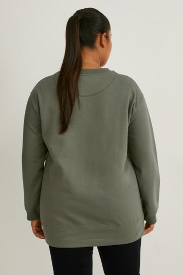 Femmes - Sweat - Mickey Mouse - vert foncé