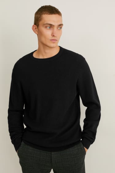 Herren - Pullover - schwarz