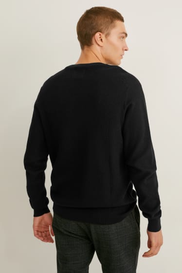 Herren - Pullover - schwarz