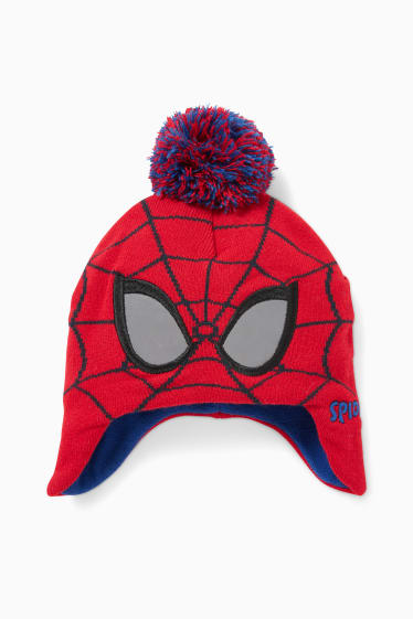 Kinder - Spider-Man - Mütze - rot