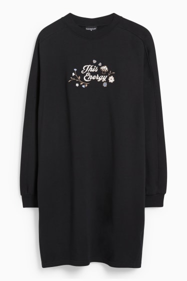 Teens & young adults - CLOCKHOUSE - sweatshirt dress - black