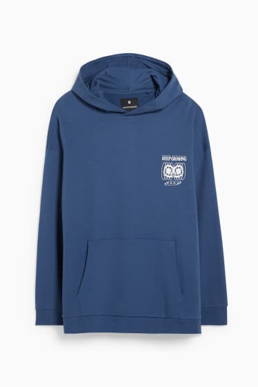 Men - CLOCKHOUSE - hoodie - blue
