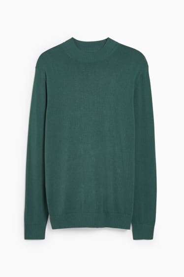 Uomo - Maglione con componente di cashmere - verde