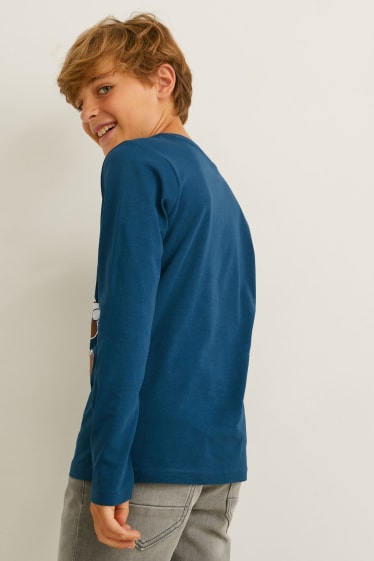 Children - Multipack of 2 - long sleeve top - dark turquoise