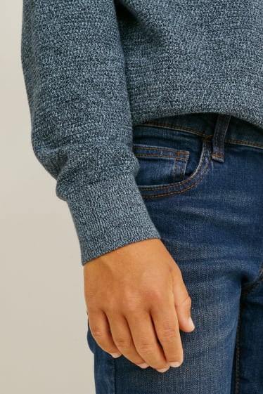 Kinderen - Straight jeans - jeansdonkerblauw