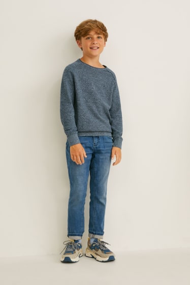 Kinderen: jongens - Skinny jeans - jeanslichtblauw