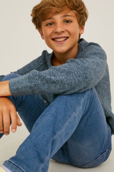 Kinderen: jongens - Skinny jeans - jeanslichtblauw