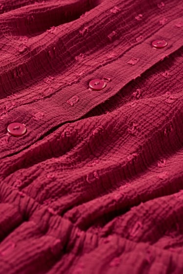 Femmes - CLOCKHOUSE - robe fit & flare - bordeaux