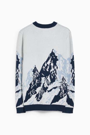 Uomo - CLOCKHOUSE - maglione - bianco crema