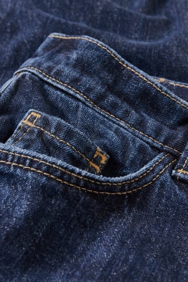 Dames - Straight jeans - high waist - LYCRA® - jeansblauw