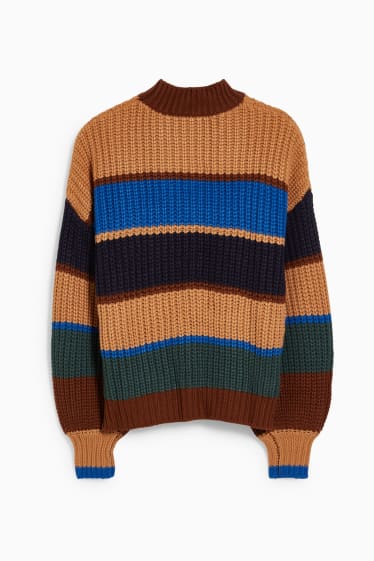 Teens & young adults - CLOCKHOUSE - jumper - brown / blue