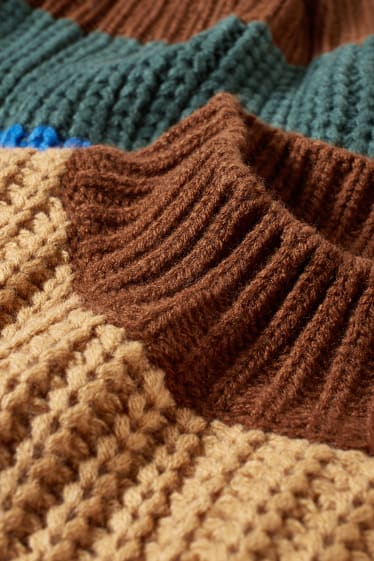 Teens & young adults - CLOCKHOUSE - jumper - brown / blue