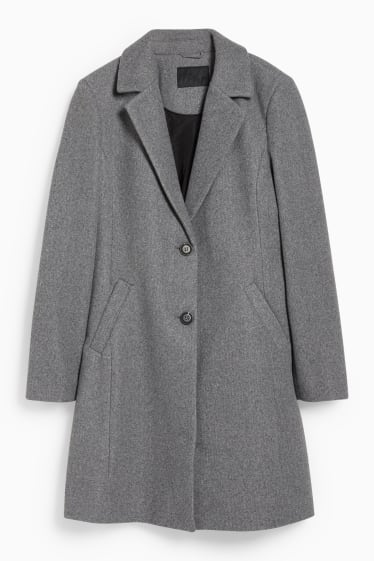 Donna - Cappotto - grigio chiaro melange