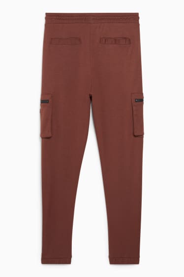 Uomo - CLOCKHOUSE - pantaloni sportivi cargo - marrone