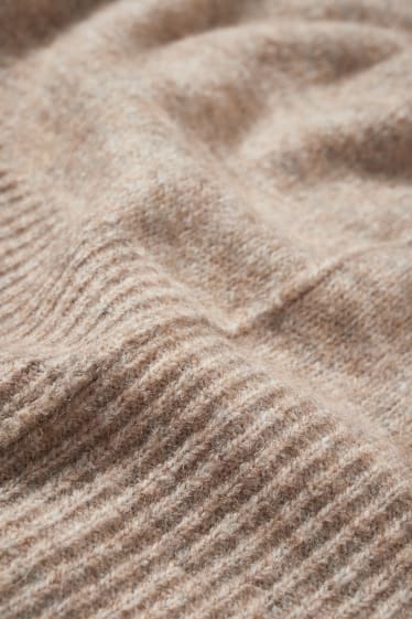 Dames - Trui - beige-mix