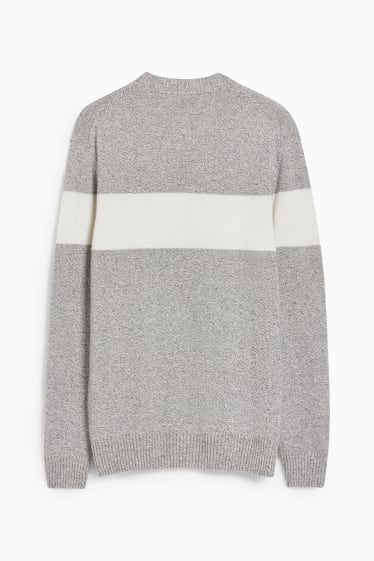 Men - Jumper - light gray-melange