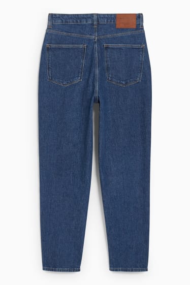 Femmes - Mom jean - high waist - LYCRA® - jean bleu