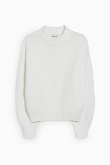 Femmes - CLOCKHOUSE - pull - blanc crème