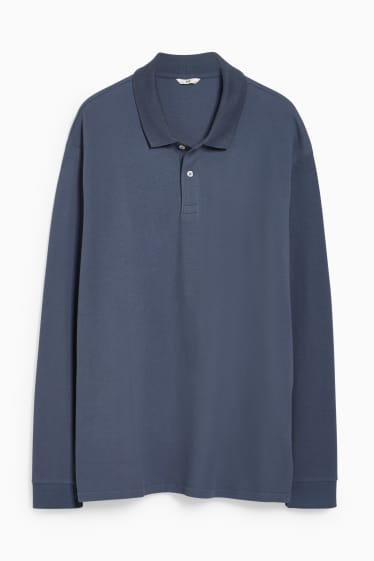 Herren - Poloshirt - dunkelblau