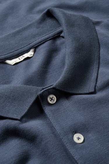 Herren - Poloshirt - dunkelblau