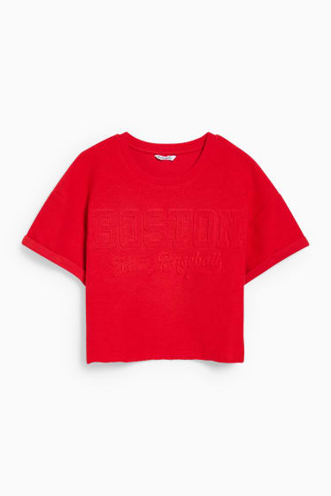 Tieners & jongvolwassenen - CLOCKHOUSE - T-shirt - rood