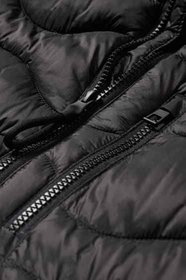 Men - Quilted jacket - dark gray