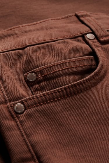 Dona - CLOCKHOUSE - flare jeans - high waist - marró clar