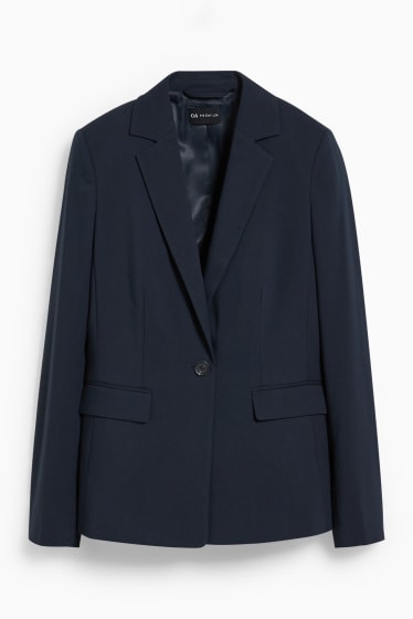 Femei - Blazer - cambrat - albastru închis