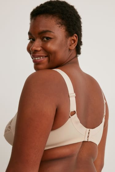 Women - Non-wired bra - beige