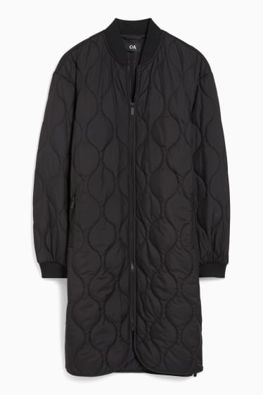 Dona - Abric embuatat - negre