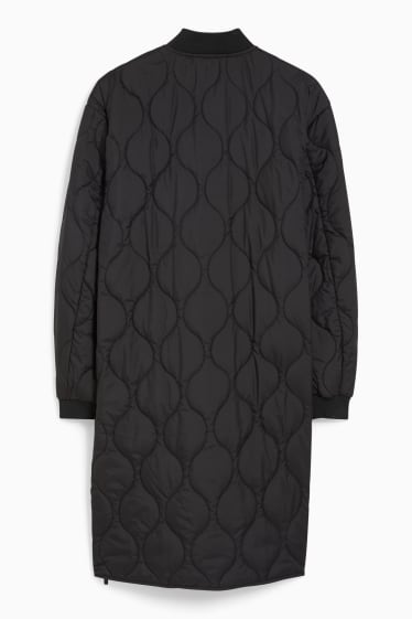 Dona - Abric embuatat - negre