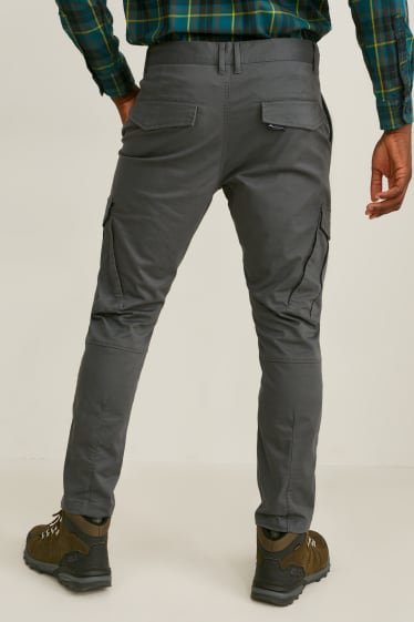 Uomo - Pantaloni cargo - THERMOLITE® - LYCRA® - verde scuro