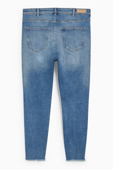 Women - CLOCKHOUSE - skinny jeans - high waist - blue denim