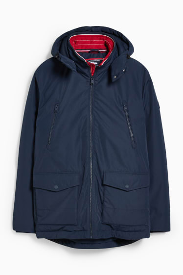 Men - Jacket with hood - dark blue