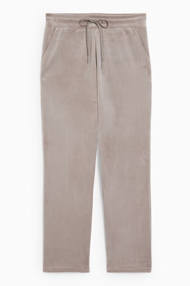 Dona - Pantalons de xandall bàsics - gris