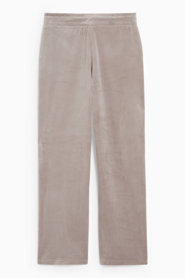 Dona - Pantalons de xandall bàsics - gris