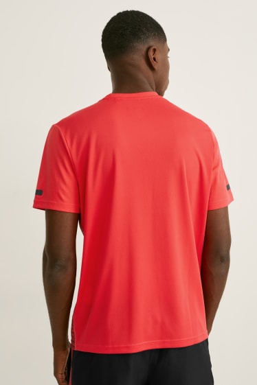 Pánské - Funkční tričko - červená