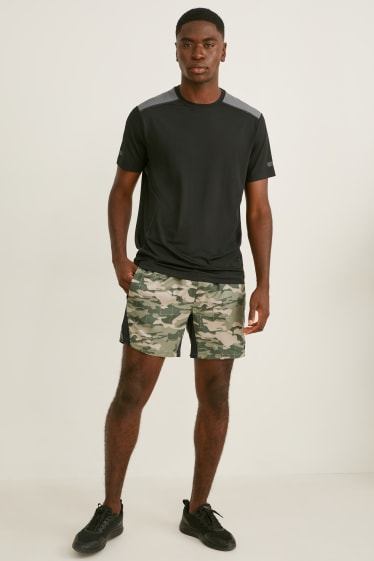 Hombre - Shorts funcionales  - verde oscuro
