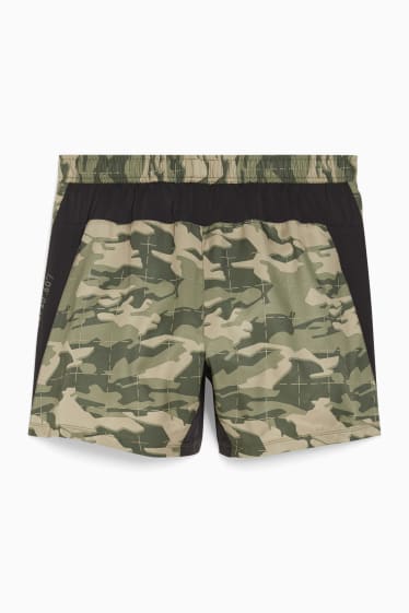Bărbați - Pantaloni scurți funcționali  - verde închis