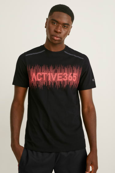 Men - Active top - running - black